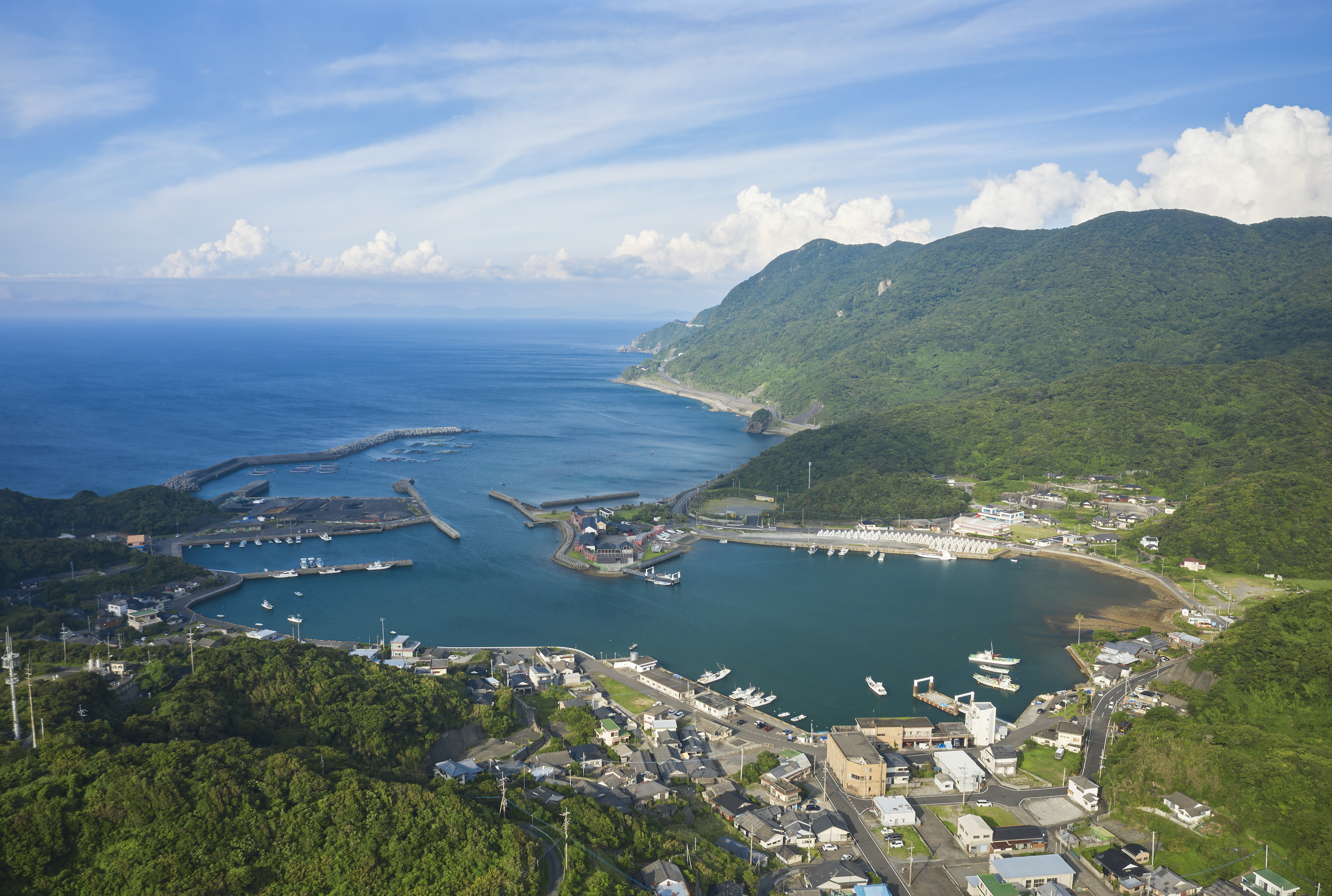鹿児島市の地図　産地「のまいけ漁港」の場所